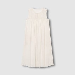 JAJU 여 아일렛 민소매 파자마 원피스 J205203019006