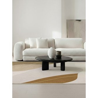 daydreamer 리프 웨이브 먼지없는 거실러그A