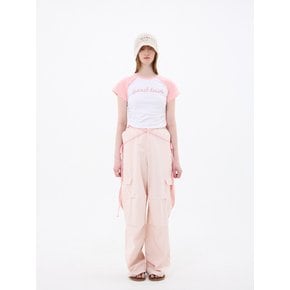 LUNA WIDE PANTS / PINK