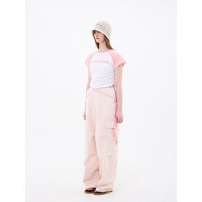 LUNA WIDE PANTS / PINK