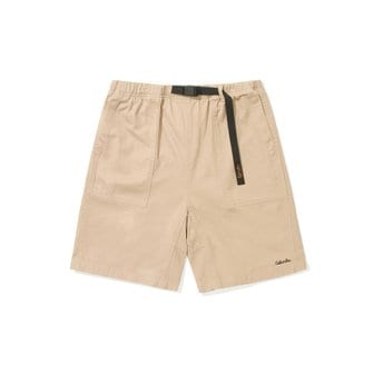 컬럼비아 유니버시티 SL-LABEL BELTED COTTON SHORTS PANTS 헤리티지베이지