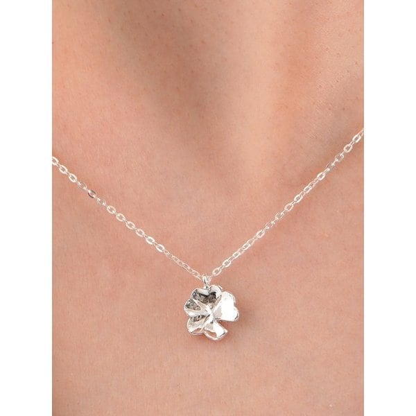 925silver Dew lotus Necklace 연잎 목걸이