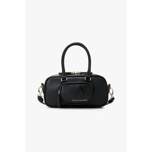 ARMANI EXCHANGE 여성 디보싱 A 로고 보스턴백 A424370517000