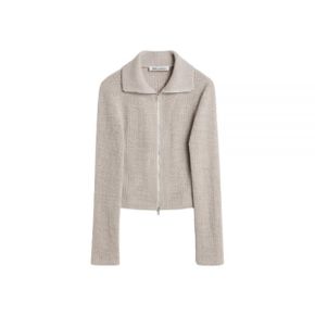 SLIM ZIP LONGSLEEVE Musk Dusk Rope Weave (W2246SM) (슬림 집 롱슬리브) 3504076