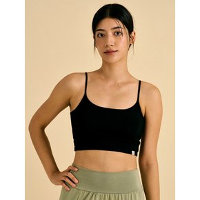 Sashi backpoint bra top (Dark black)
