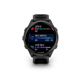 포러너 570 47mm 블랙 러닝 GPS 스마트워치