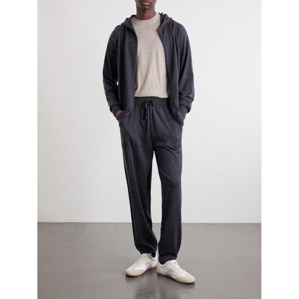 헨닝 테이퍼드 울 스웨트팬츠 46376663163073011