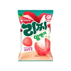  오리온 리찌 알맹이 젤리 디저트간식 67g x 5개