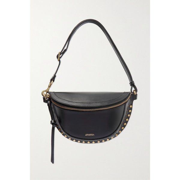 스카노 스터드 가죽 벨트백 1647597324796416