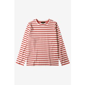 (W) TILDA - Mariniere Long Sleeve T-shirt_Red_LSTA0TS31W