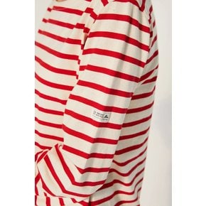 (W) TILDA - Mariniere Long Sleeve T-shirt_Red_LSTA0TS31W