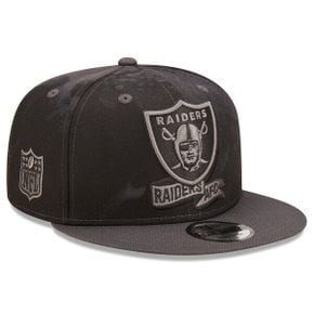 [해외] 1090024 NFL [라스베이거스 레이더스] Ink Dye Tonal 2022 Sideline 9FIFTY Hat Gray