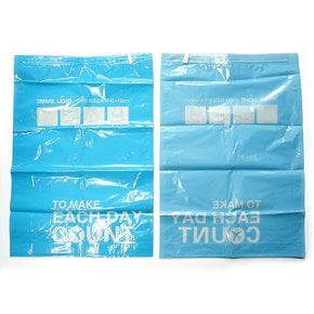 TL 여행용 다용도 의류압축팩(M) 2개1세트. 의류정리팩 해외여행용품