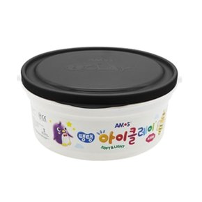 아모스 23000 탱탱아이클레이 400g 검정/버켓 통(1 (WC7FF6C)