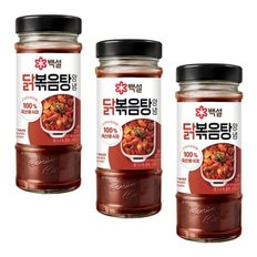 백설 닭볶음탕양념 (490g*3병)