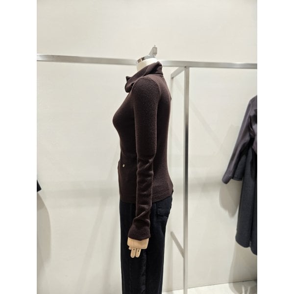 [부산점] 머플러 변형 슬림핏 긴팔니트 (NJK5WPB85)