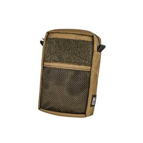 우탄크래프트 파우치 Armor 07 Net Zipper Pouch L, Canvas, Khaki Brown