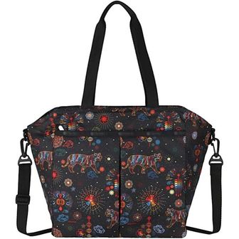  독일 레스포삭 토트백 가방 1842643 LeSportsac Bright Fortune Large Ever Tote Handbag/School