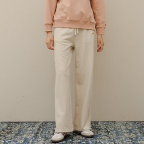 Basic straight sweat pants_Oatmeal