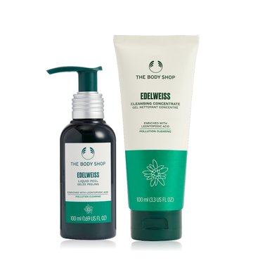 더바디샵 에델바이스 리퀴드 필 100ML+에델바이스 클렌징 컨센트레이트 100ML [신세계의정부점]