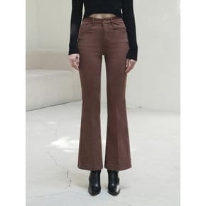 [기모][-6cm 숏버전 추가] W1022 BOOTS CUT COTTON PANTS_BROWN