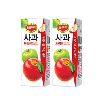  롯데 델몬트 사과드링크 190mlx24팩