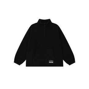 Fleece classic pullover (black)