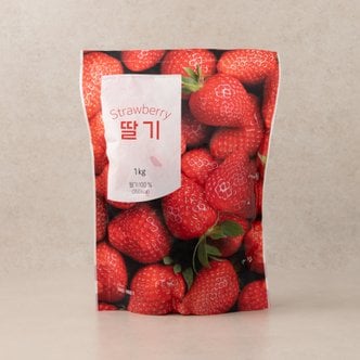 웰팜 [국내산] 냉동 딸기 1kg