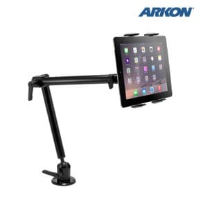 TAB803 아콘 ARKON 슬림그립 다목적 태블릿 거치대 - 헤비듀티 22 2관절 4홀 스크류 고정식 (56cm)