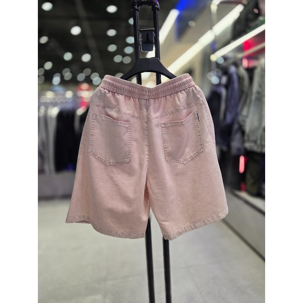 [시흥점] 남여공용 피그먼트워싱  절개 반바지(세미버뮤다)/JHZZ81403LP