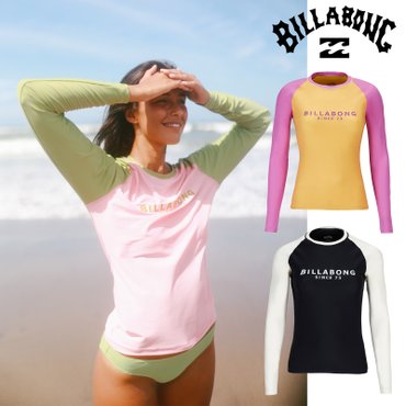 빌라봉 여성 슬림핏 긴팔 래쉬가드 SOCIETY RAGLAN LS  (WE21RS215)