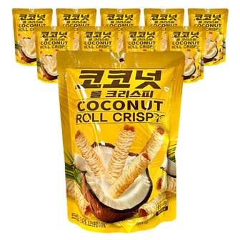  코코넛 롤 크리스피 40g x 10개