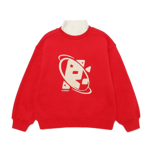 [여주점] [오프라벨 여주점] 알로봇 (RD) 넥워머세트 스웨트셔츠 (14D19-334-02)