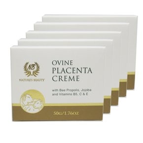 네이쳐스뷰티 양태반 Ovine Placenta 크림 50g 5개