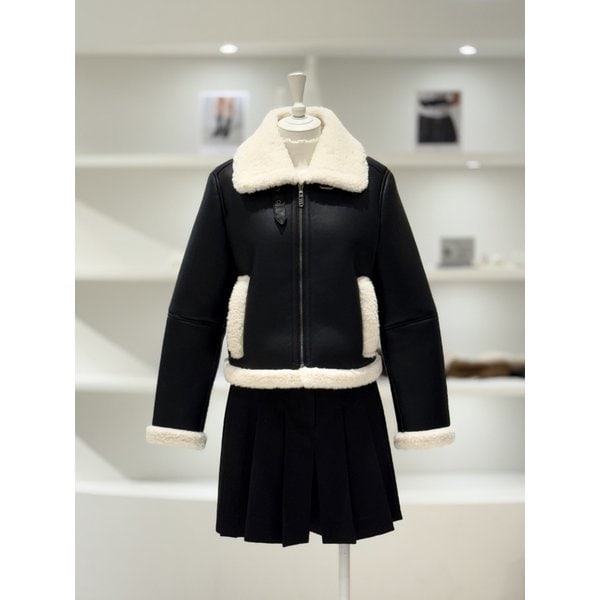 [여주점] 여성 레더 무스탕 (L254PSG755)