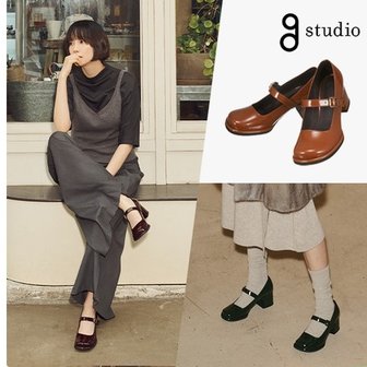 지스튜디오 앵콜요청 지스튜디오 24FW 메리제인 슈즈