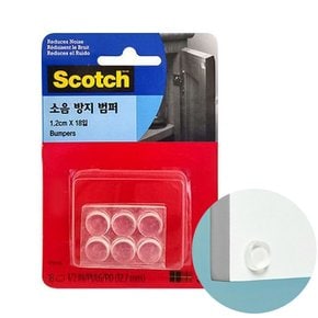 스카치 소음방지범퍼 1.2cm 18개입 89250