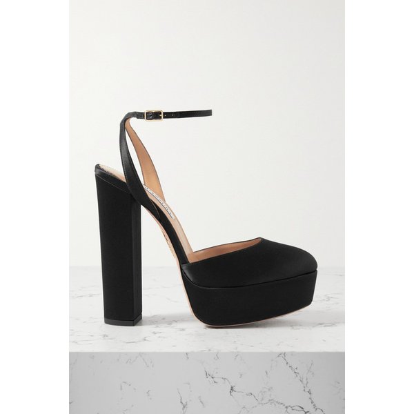 소 하이 플라토 140 새틴 플랫폼 펌프스 38063312418081177