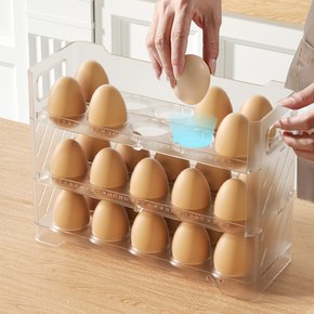 달걀 30구 냉장고 정리 계란 보관함 주방 수납 에그 트레이