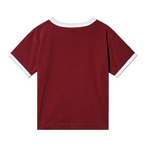 8 BIT CROP T-SHIRT_RED