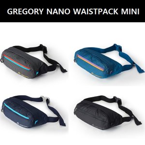 그레고리 힙색 NANO WAISTPACK MINI OBSIDIAN BLACK,ICON TEAL 43J44009