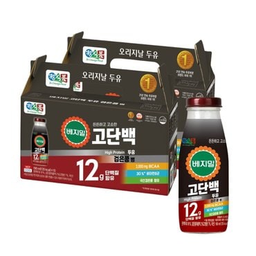 베지밀 (V)(유통기한24.12.27)고단백두유 검은콩(병) 190ml*20입