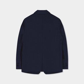 데일리 저지 셋업 블레이저 자켓 - 다크 네이비