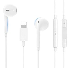 iPhone 이어폰 유선 순정 Apple MFi인증품 bluetooth 없음 li