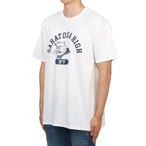 남성 반팔티셔츠 T SARATOSA WHITE M