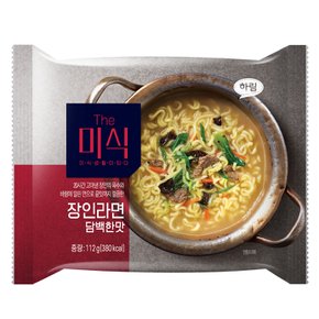 장인라면 담백한맛 112g 1개