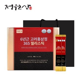 정원삼 6년근 고려홍삼정 365 젤리스틱 (15g x 30포)