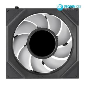 서린공식 리안리 UNI FAN SL-INF FLEX LCD 120 리버스 블랙 3팩