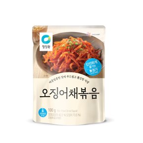 청정원 오징어채볶음(냉장) 100g x 4개