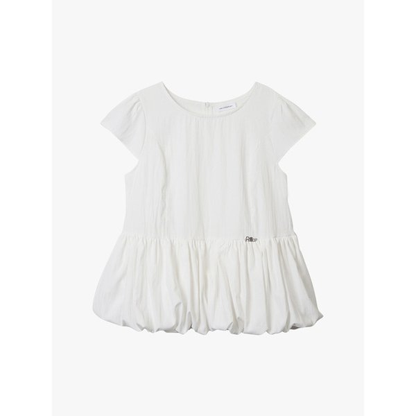 MORI PUFF BALLOON BLOUSE_IVORY